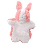 Dovewill 全9色　　 人形　 ぬいぐるみ 　ウサギ　ハンドパペット　ソフト　親子ゲーム　ストーリーテリング　　就学前玩具　　 - ピンク