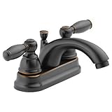 Peerless P299675LF-OB Apex Two Handle Lavatory Faucet, Rubbed Bronze [並行輸入品]