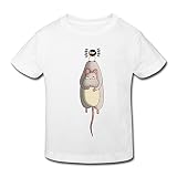 星 ２～６歳子供 男女兼用 半袖 ティー Tシャツ 動物 可愛い アニメ 映画 White 3 Toddler