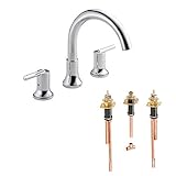 Delta KRTDTR-D-T2759-CH Trinsic Roman Tub Filler Kit Deck-Mount, Chrome Chrome [並行輸入品]