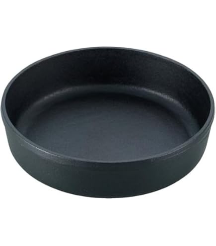 Amazon｜三和精機製作所 すきやき鍋 ツル付(黒ぬり) 16cm 鉄鋳物