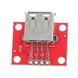 GRALARA USB Type A　メス コネクター　ブレイクアウトボード　充電ボードモジュール　 5V