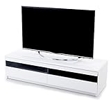 LOWYA （ロウヤ） テレビ台 テレビボード 国産 鏡面仕上げ 傷つきにくい UV塗装 ~50型対応 テレビラック 幅140cm おしゃれ 新生活