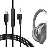Geekria ケーブル USB-C Digital to Audio 互換性 オーディオコード ボーズ Bose Around-Ear AE2, AE2i, AE2w ヘッドホンケーブル、Type-C に適合する インラインマイクと音量コントロール 1.2 m