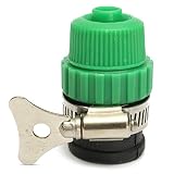 amzmonnsuta 一般ガーデンコネクタ 庭の水ホースタップアダプタ噴霧ノズル簡易コネクタ