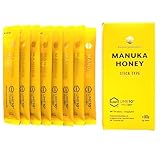 マヌカハニー スティック UMF10+（MGO261+）10ｇ×８本 ニュージーランド産 ハニーマザー 残留農薬検査合格 モノフローラル 生はちみつ 非加熱 無添加 個包装 持ち運び 携帯用