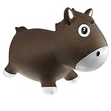 Kidzzfarm Jumping Horse Harry Toy, Chocolate [並行輸入品]