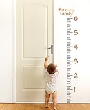 Giant Vinyl Growth Chart Kit | Kids DIY Height Wall Ruler Large Measuring Tape Sticker Number Decal 