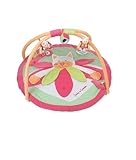 Doudou et Compagnie DC1002 Play Mat with Cat Design Anise / Pink by Doudou et Compagnie