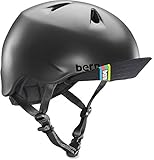 [バーン]Bern Nino Jr. Bike Helmet - Boys' 用バイクヘルメット MATTE BLACK S/M [並行輸入品]