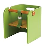 HOPPL(ホップル) コロコロチェア&amp;デスク コロコロベビーチェア グリーン ビーチ・カバ材 CL-BABY-GR