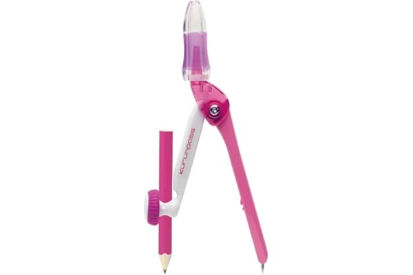 ソニック スーパーコンパス くるんパス 鉛筆用 シリコンカバータイプ ピンク SK-7119-P