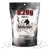 M&U FIELD NOROSHI バイオBB弾 6mm 精密BB弾 BIOdegradable 5.95±0.01mm サバゲー サバイバルゲーム エアガン エアソフトガン用 0.20g 0.25g 0.28g 選べる3タイプ ジッパー付き袋 (0.28g 3500発入)