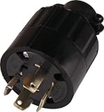 アメリカン電機 引掛形 ゴムプラグ 接地3P30A250V 4322R