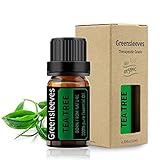 GREENSLEEVES ティートゥリー エッセンシャルオイル 100％ ピュア精油 ナチュラル ディフューザー用 マッサージ用 アロマ テラピー 10ml