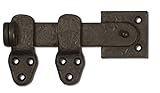Coastalブロンズ – 6.5 " Lockableゲートバーラッチ – 50 – 420 – Solidブロンズ