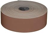 3M Utility Cloth Roll 314D, Aluminum Oxide, 2 Width x 50 yds Length, P280 Grit, Maroon (Pack of 1) b