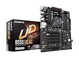 GIGABYTE B550 UD AC (AM4/ AMD/ B550/ ATX/Dual M.2/ SATA 6Gb/s/USB 3.2 Gen 2/ Intel 802.11a/b/g/n/ac/Realtek GbE LAN/PCIe 4.0/ マザーボード)