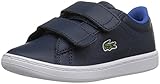 Lacoste ユニセックス・キッズ CARNABY EVO 417 1 SPI Sneaker カラー: ブルー
