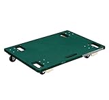 サカエ 台車 板台車 スタッキング仕様 グリーン色 600×450×H85mm SD-645G