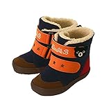 mikihouse Double_B(ミキハウスダブルB)ボアつきウインターブーツ １５cm,紺