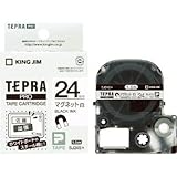 キングジム:キングジム テプラPROテ-プカ-トリッジ マグネットタイプ SJ24S 型式:SJ24S
