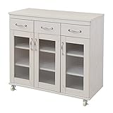 JK Lycka　land　キャビネット90cm幅 FLL-0004WH