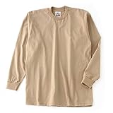 [プロ クラブ] ロンT 無地 長袖 HEAVY WEIGHT L S TEE (114)[並行輸入品] (L, カーキ)
