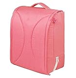 PDR 新生児 赤ちゃん ベビーベッド ベッドインベッド 折りたたみ 添い寝ベッド 寝返り防止 (ピンク)