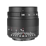 7artisans 35mm f0.95 カメラ交換レンズ APS-C 広角レンズ 大口径 マイクロM4 / 3マウント 用 パナソニック GF1 GF2 GF3 GF5 GF6 GF7 GF8 GF9 G1 G2 G3 G4 G5 G6 G85 GH1 GH4 GH5カメラ用