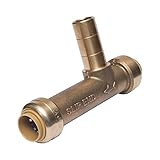 SharkBite U4482LFA Service Slip Tee Adapter, 1/2-Inch by 1/2-Inch by 1/2-Inch [並行輸入品]