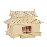 家屋の形モデル　3Dクラフト組み立てキット　情景小物　船コレクション　子供の贈り物　おもちゃ