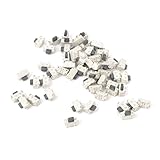 uxcell タクトスイッチ プラスチック 金属 モーメンタリ プッシュボタン 2x4x3.5mm 55個入り