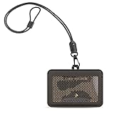 ASTAR 本革 IDケース メンズ 社員証 ネックストラップ 吊り下げ IDカードホルダー 横型 定期入れ 名刺入れ 名札ケース 通勤通学