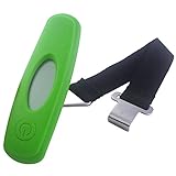 Hostweigh デジタルはかり ラゲッジスケール 吊りはかり 旅行用はかり スーツケース はかり 荷物計り デジタル 計量器 ラゲッジチェッカー ハンギングスケール 重量チェック ベルト吊り下げ式