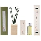 大香 竹彩香 りらく ひのき 50ml と 交換用 ひのき、交換用竹スティック ひのきの色 セット