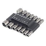 FUT(エフュ ト) 14個電源ナットドライバビット　14本セット強力なインナー六角スリーブ