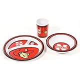 NCAA Nebraska Cornhuskers Kid 'sディッシュセット（3点セット）