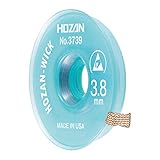 ホーザン(HOZAN) ハンダ吸取線 ウィック ソルダーブレイド 線幅3.8mm  全長1.5ｍ  NO.3739