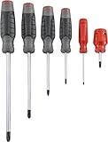 Stanley Proto J1206SP Duratek Phillips Screwdriver Set, 6-Piece by Stanley-Proto