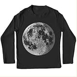 【キッズ】長袖シャツ「MOON」　(親子おそろい服)4T