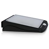 Aityvert Solar Lights Aluminum Material Waterproof Wireless Outdoor Solar Power Light 3W Black 1 Pac