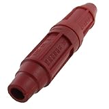 uxcell 溶接ケーブルコネクタ　溶接ケーブルクイックコネクタセット　溶接機器アクセサリ　オス　メス　　レッド　DKL-35　160-250A