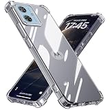 Moto G64 5G 用 ケース クリア 耐衝撃 グラデーション色 Moto G64y 5G カバー TPU バンパー 薄型 ワイヤレス充電 擦り傷防止 軽量 PC ストラップホール付き モトローラ モト G64 5G ケース 防塵 耐久 人気 透明 R97-SXJB-G64-01