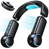 【2022夏最新 ネッククーラー】 首掛け扇風機 折りたたみ式 携帯扇風機 冷却プレート 首掛けクーラー 瞬間冷感 首かけ 扇風機 羽根なし