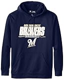 MLB Milwaukee Brewersメンズsa2フリースパーカー XL