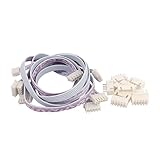 uxcell　接続ケーブル　ピンヘッダー　デュアルエンド　XH2.54　5P　メスコネクタ　30cm長さ　5個入り