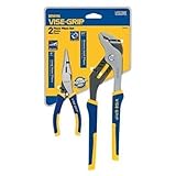 Irwin Vise-Grip - 2 Pc. Proplier Sets 2 Piece Pro Plier Set(6"Long Nose /10" Groove Jo: 586-2078703 