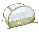 Koo-di Pop-Up Travel Bubble Cot Cafe Creme by Koo-Di
