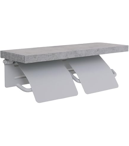 Amazon | カクダイ ツインペーパーホルダー 203-016-D ブラック